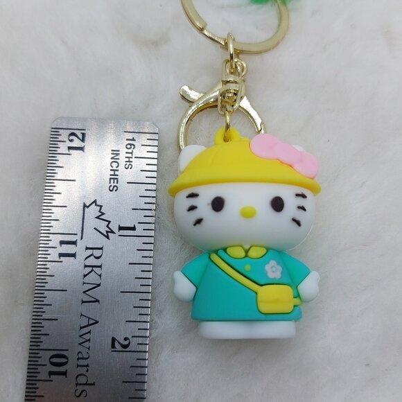 2/$25 Hello Kitty keychai wrist strap lanyard with "The sunshine Unicorn" - Picture 4 of 6